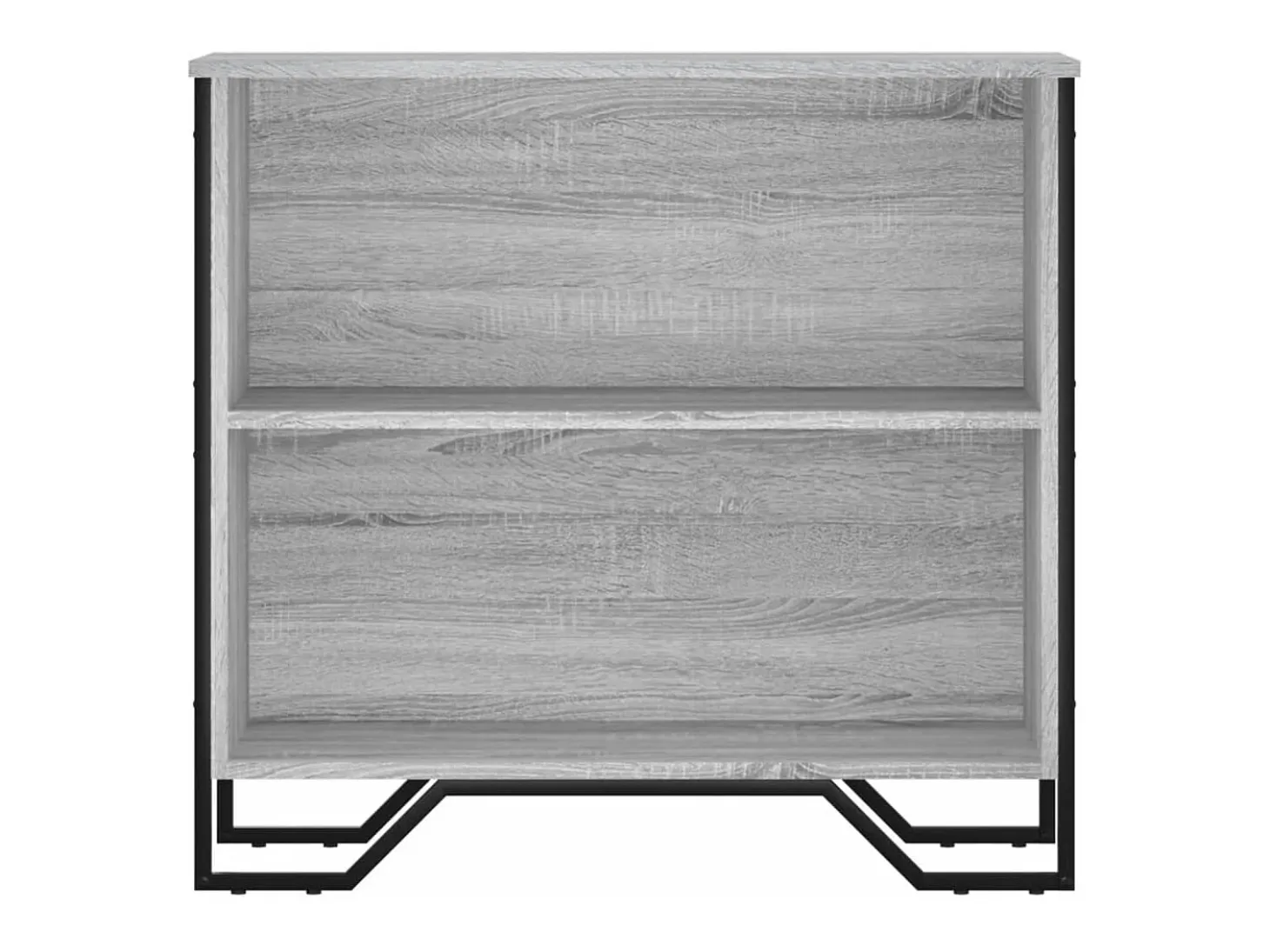 Estantería madera de ingeniería gris Sonoma 80x31x74,5 cm