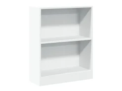 Estantería madera de ingeniería blanco 60x24x76 cm