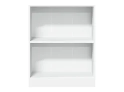 Estantería madera de ingeniería blanco 60x24x76 cm