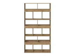 Estantería madera de ingeniería roble artisan 100x33x187,5 cm