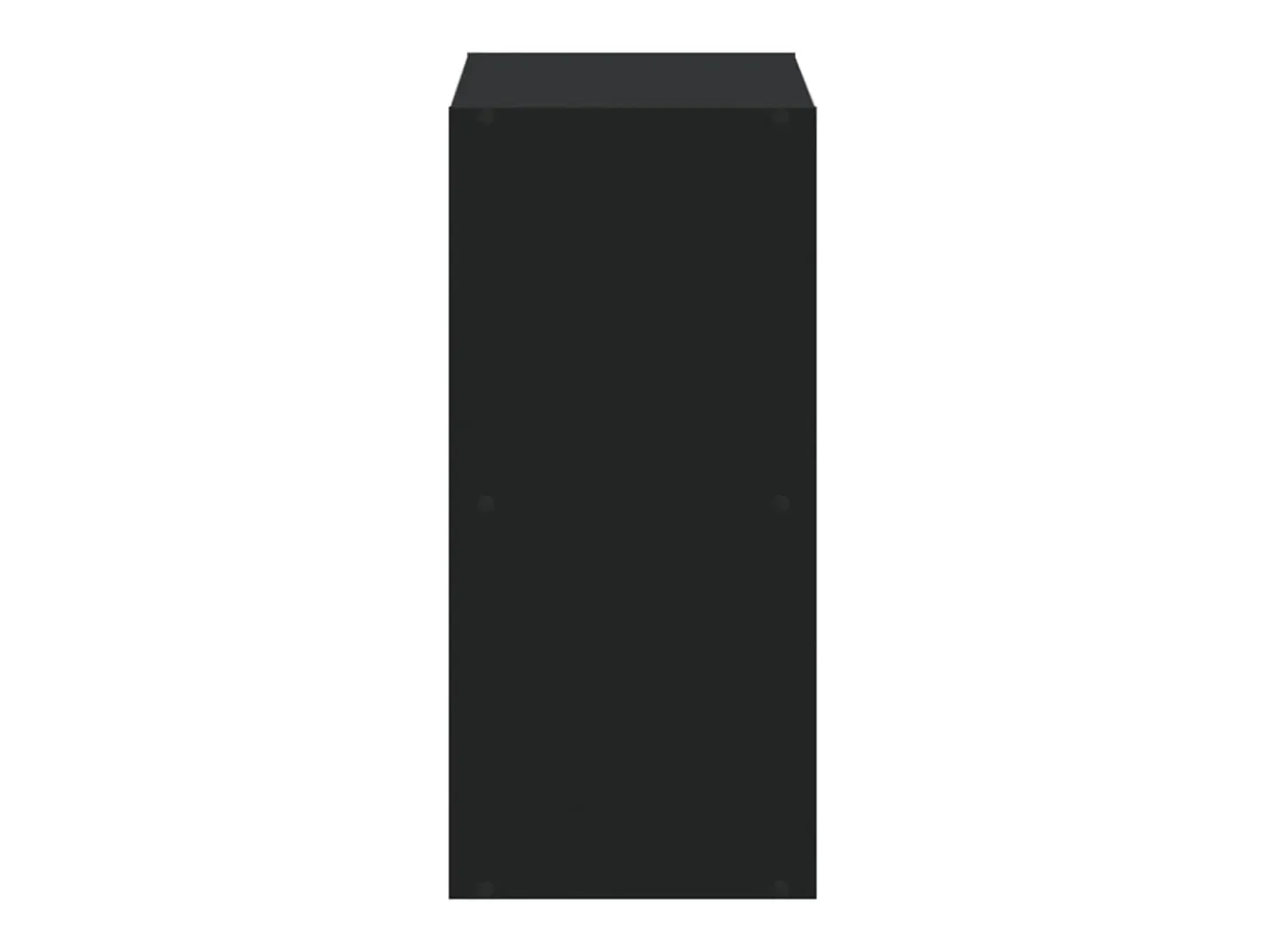 Estantería madera de ingeniería negro 68,5x32x68,5 cm