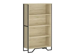 Estantería madera de ingeniería roble Sonoma 80x31x137,5 cm