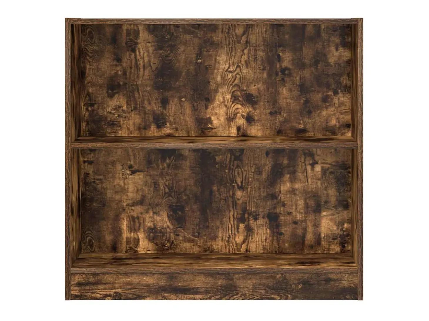 Estantería madera de ingeniería roble ahumado 80x24x76 cm