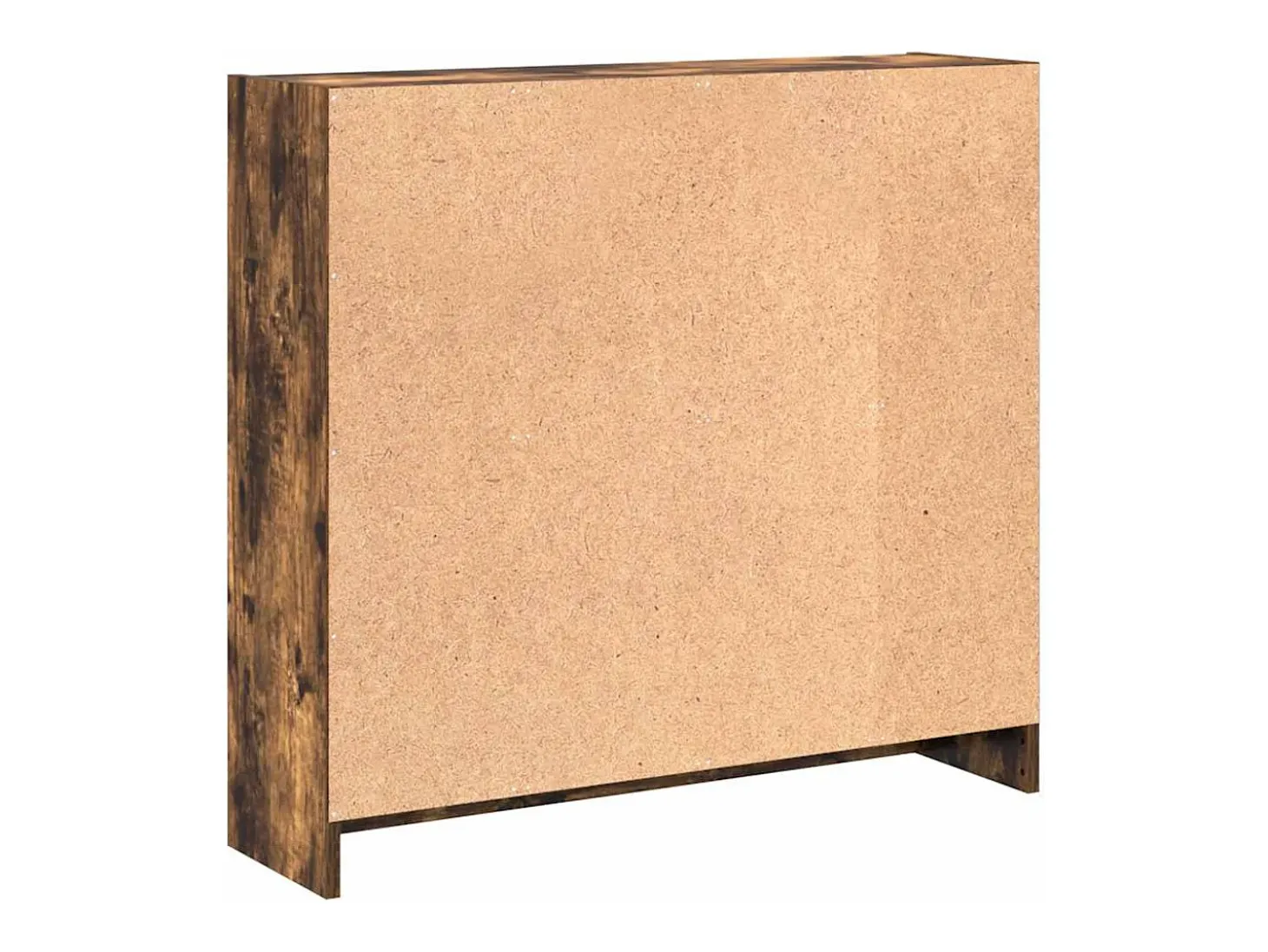 Estantería madera de ingeniería roble ahumado 80x24x76 cm