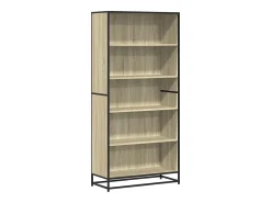 Estantería madera de ingeniería roble Sonoma 80,5x35x170,5 cm