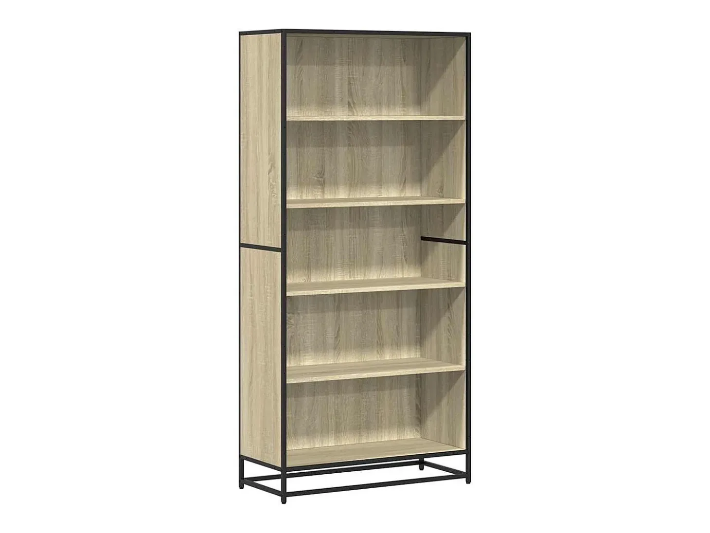 Estantería madera de ingeniería roble Sonoma 80,5x35x170,5 cm