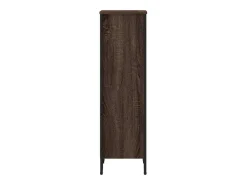Estantería madera de ingeniería marrón roble 50x31x106 cm