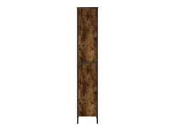 Estantería madera de ingeniería roble ahumado 50x31x169 cm