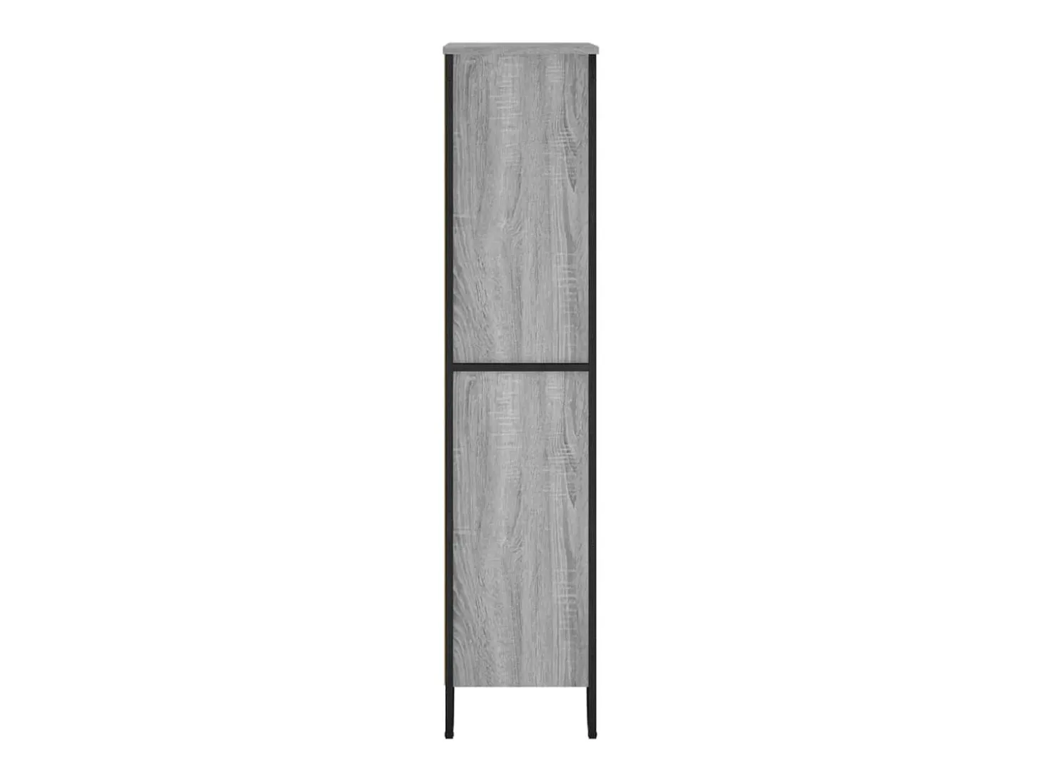 Estantería madera de ingeniería gris Sonoma 80x31x137,5 cm