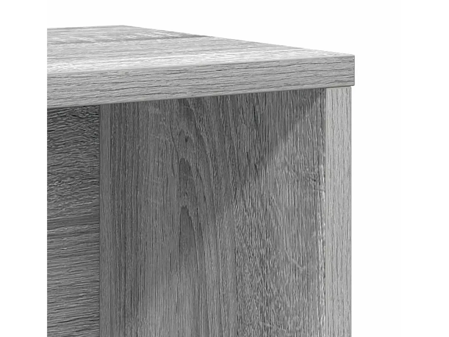 Estantería madera de ingeniería gris sonoma 60x24x101,5 cm