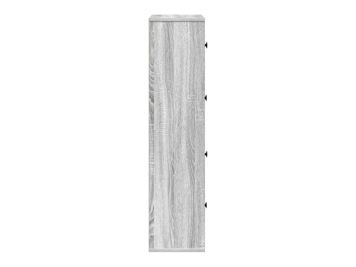 Estantería madera de ingeniería gris sonoma 60x24x101,5 cm