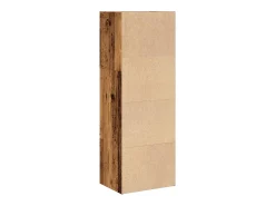 Estantería madera de ingeniería color envejecido 40x30x114 cm