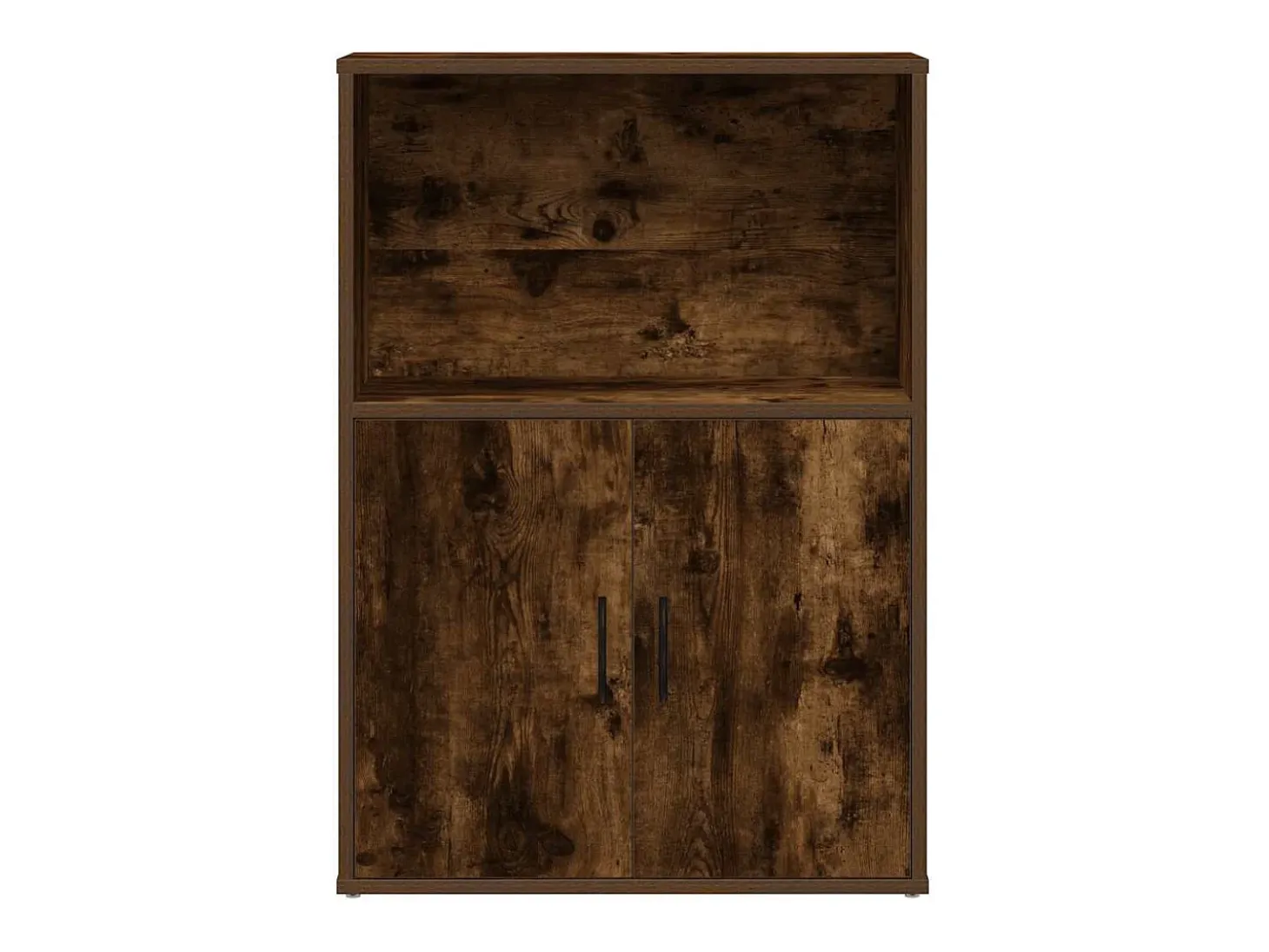 Estantería madera de ingeniería roble ahumado 60x24x85 cm