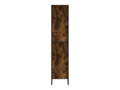 Estantería madera de ingeniería roble ahumado 80x31x137,5 cm