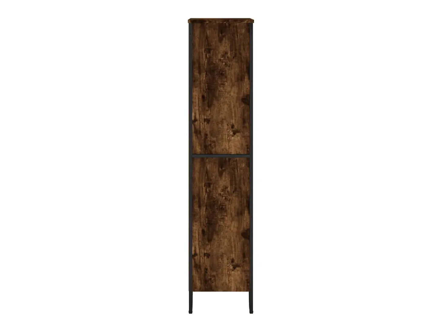 Estantería madera de ingeniería roble ahumado 80x31x137,5 cm