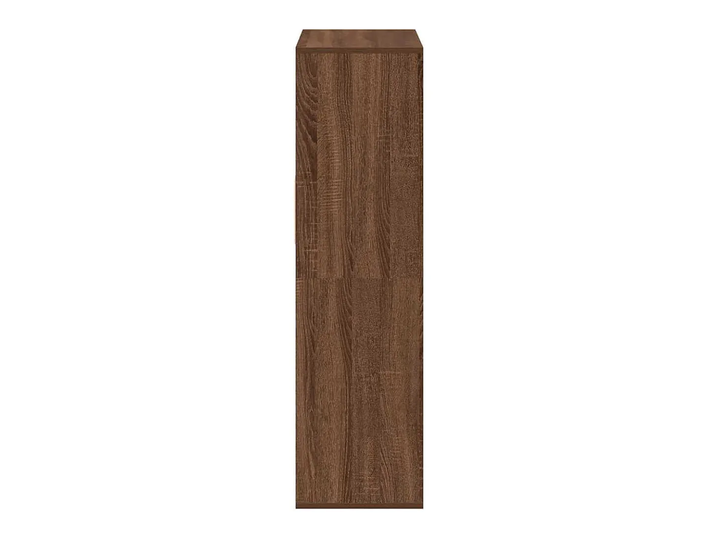 Estantería madera de ingeniería color marrón roble 66x31x112 cm