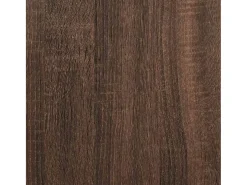 Estantería madera de ingeniería color marrón roble 66x31x112 cm