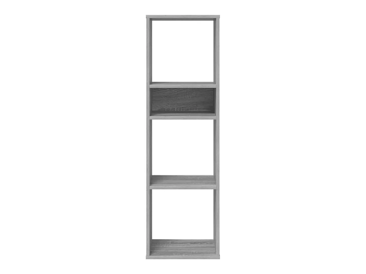 Estantería madera de ingeniería color gris sonoma 34x31x112 cm