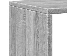 Estantería madera de ingeniería gris Sonoma 137,5x29x137,5 cm