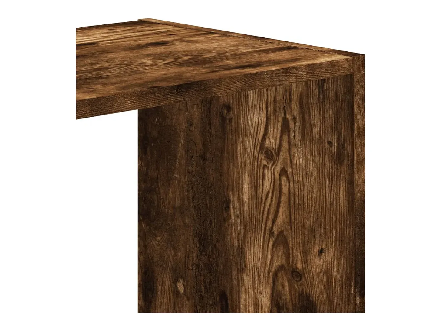 Estantería madera de ingeniería roble ahumado 102x32x108 cm