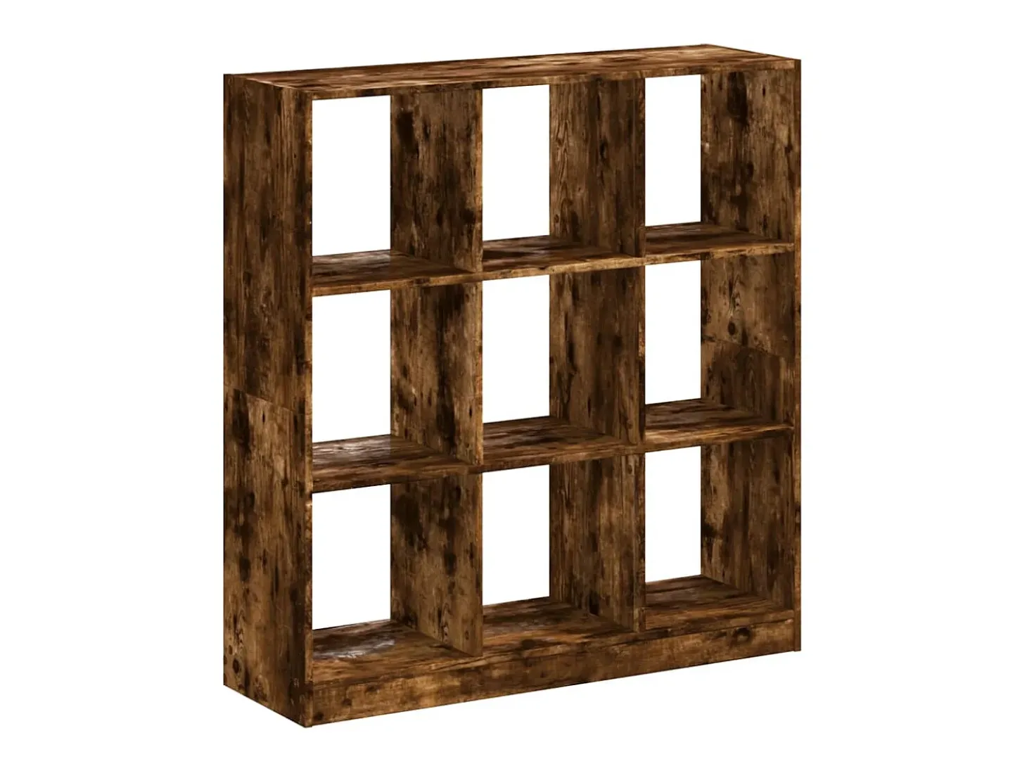 Estantería madera de ingeniería roble ahumado 102x32x108 cm