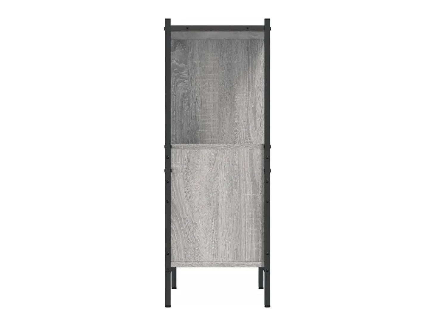 Estantería madera de ingeniería gris Sonoma 72x28x77,5 cm