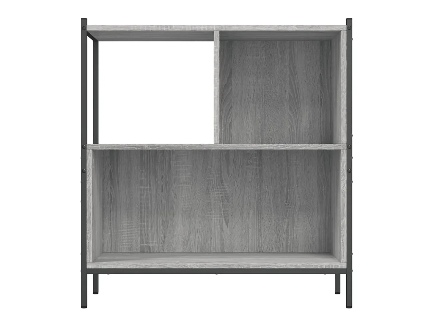 Estantería madera de ingeniería gris Sonoma 72x28x77,5 cm