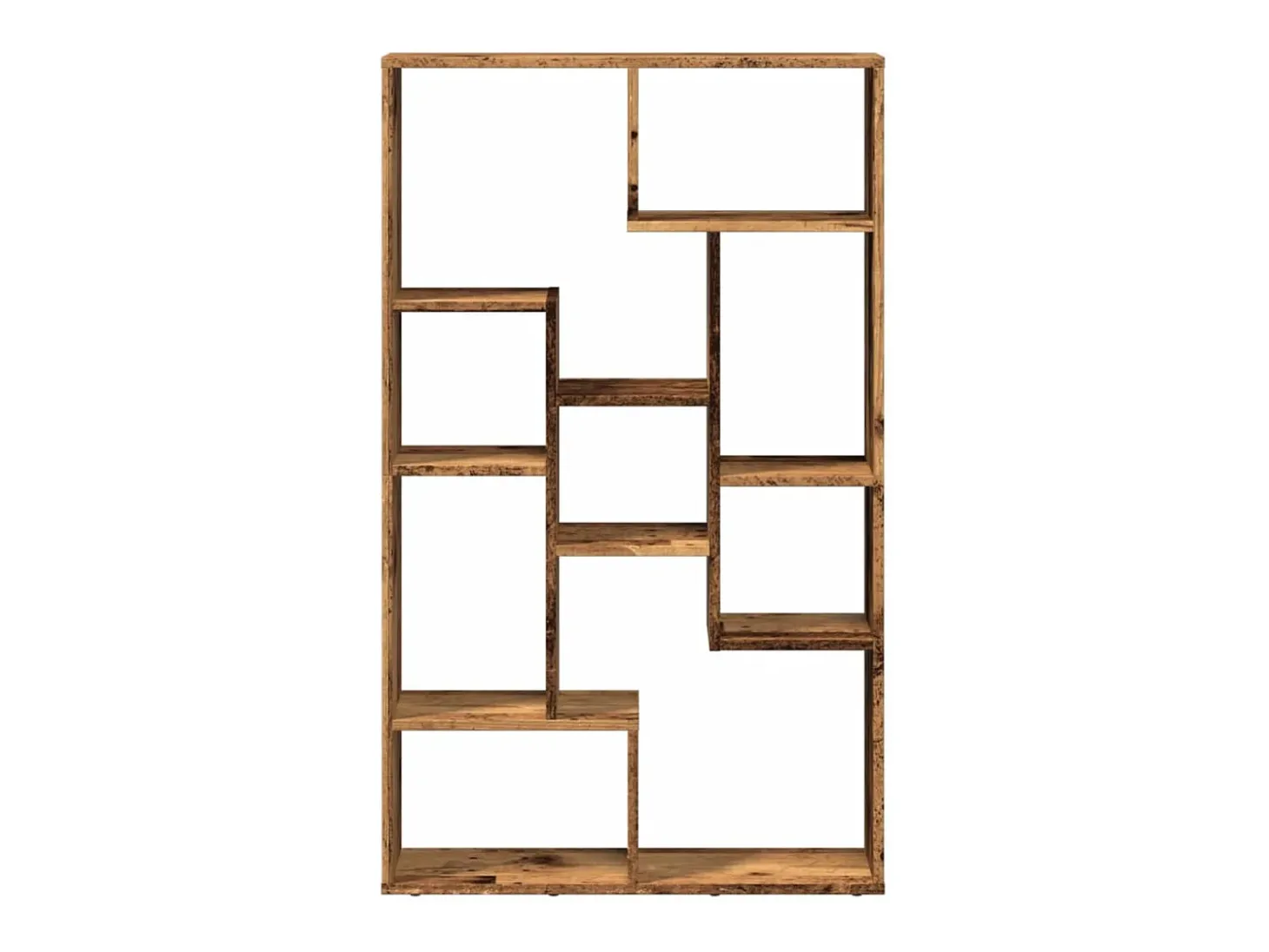 Estantería madera de ingeniería color envejecido 72x20x120 cm