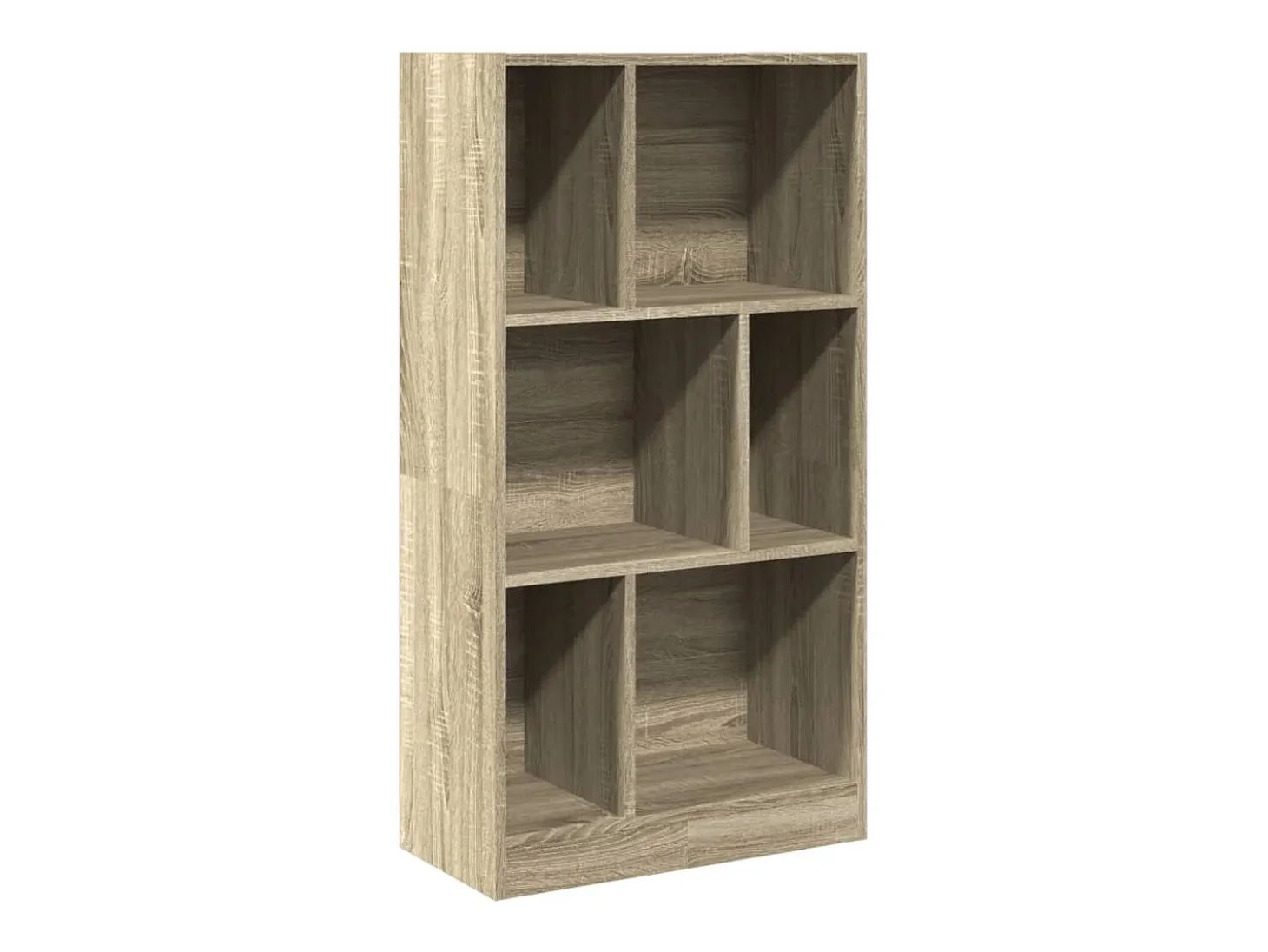Estantería madera de ingeniería roble Sonoma 57x28,5x107,5 cm