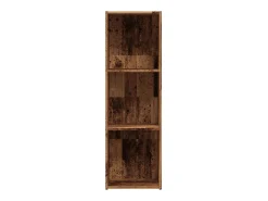 Estantería madera de ingeniería envejecida 36x30x114 cm