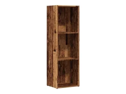 Estantería madera de ingeniería envejecida 36x30x114 cm