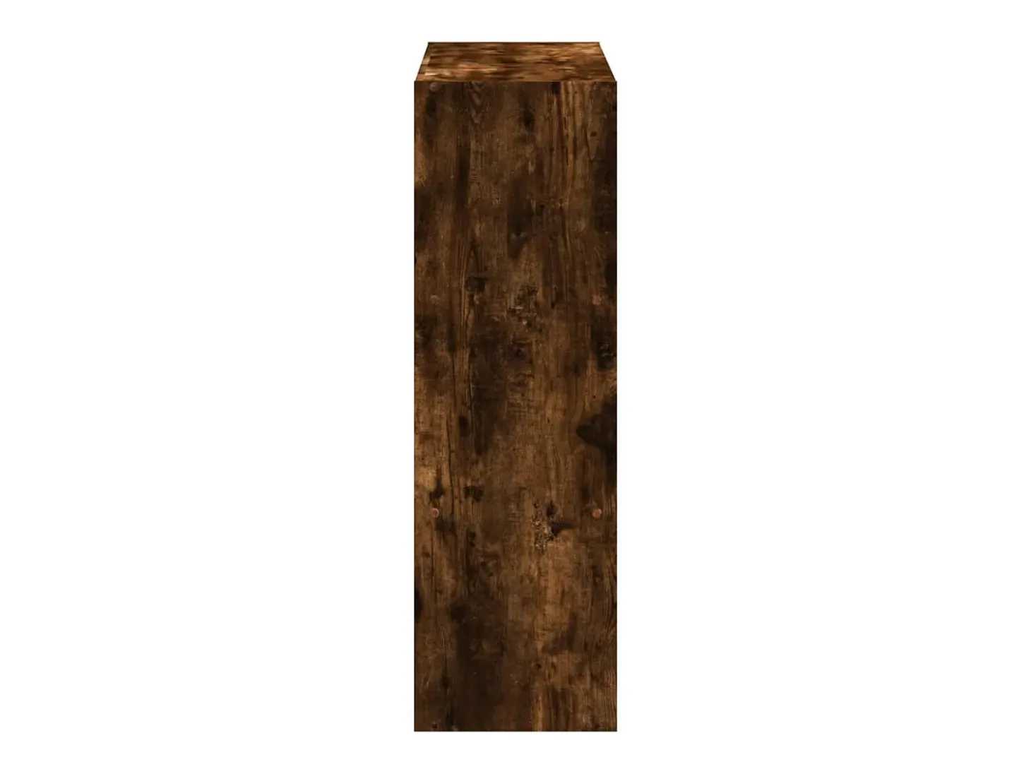 Estantería madera de ingeniería roble ahumado 102x32x102 cm
