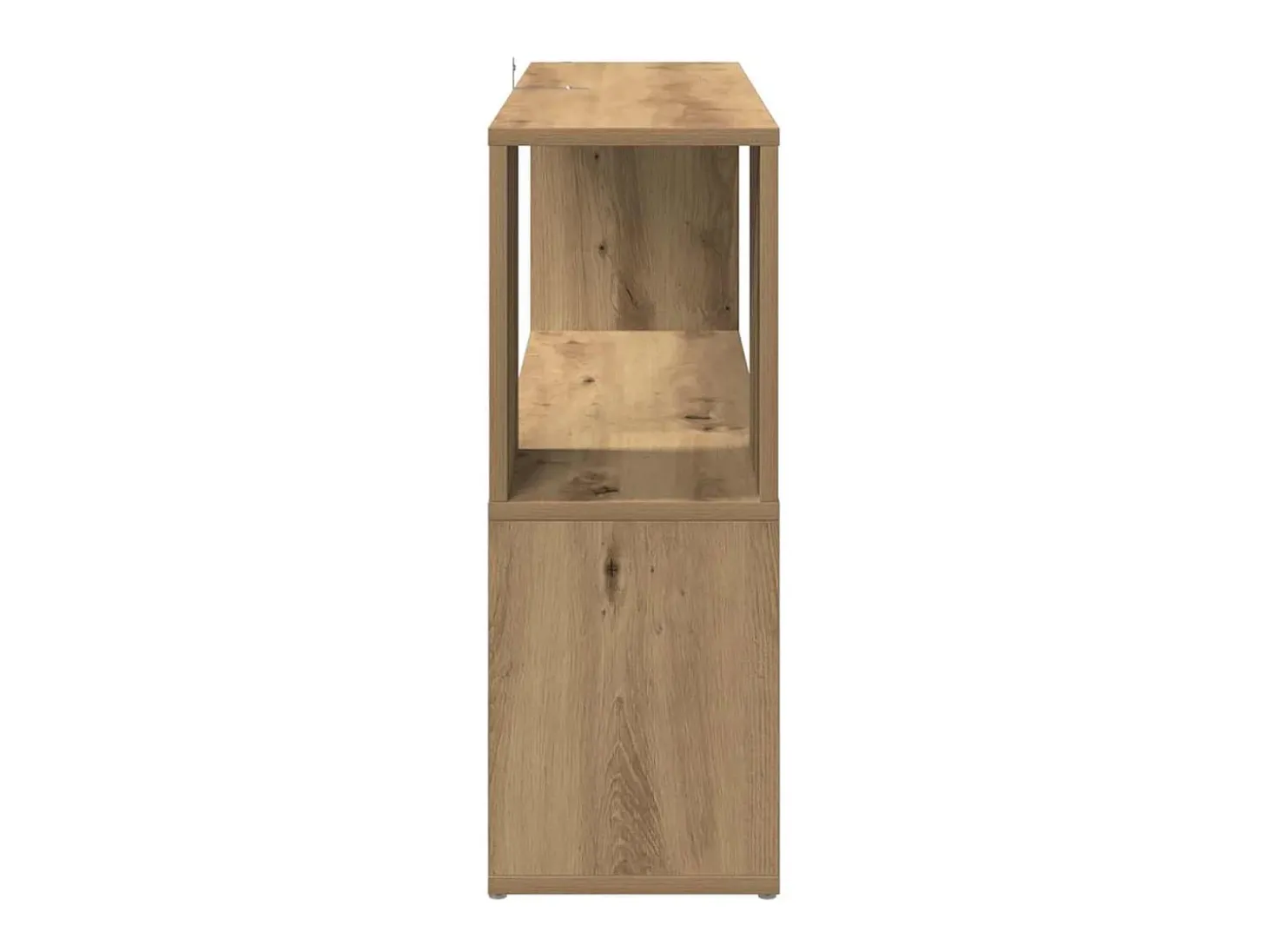 Estantería madera de ingeniería roble artisan 100x24x63 cm