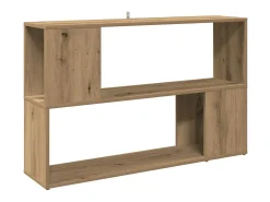 Estantería madera de ingeniería roble artisan 100x24x63 cm