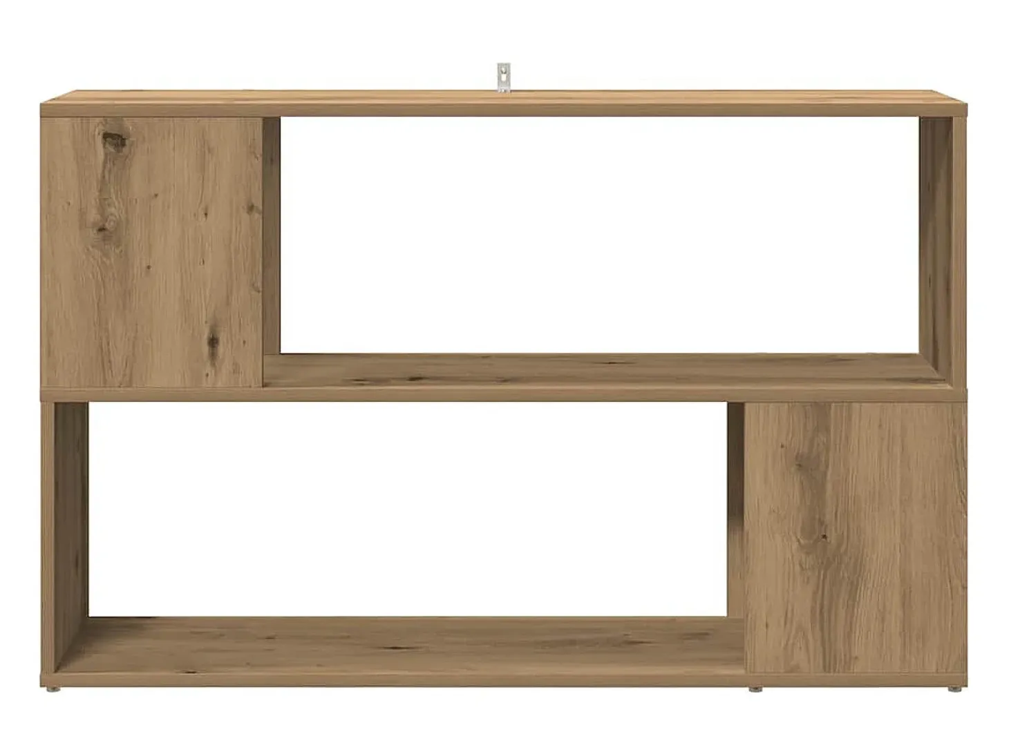 Estantería madera de ingeniería roble artisan 100x24x63 cm