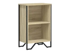 Estantería madera de ingeniería roble Sonoma 50x31x74,5 cm