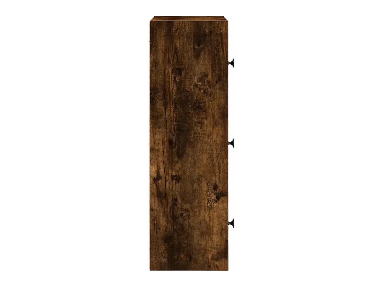 Estantería madera de ingeniería roble ahumado 40x24x77 cm