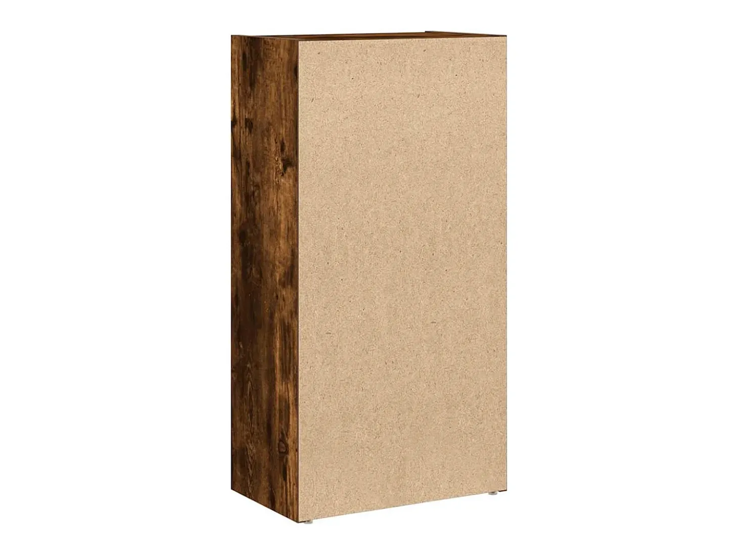Estantería madera de ingeniería roble ahumado 40x24x77 cm