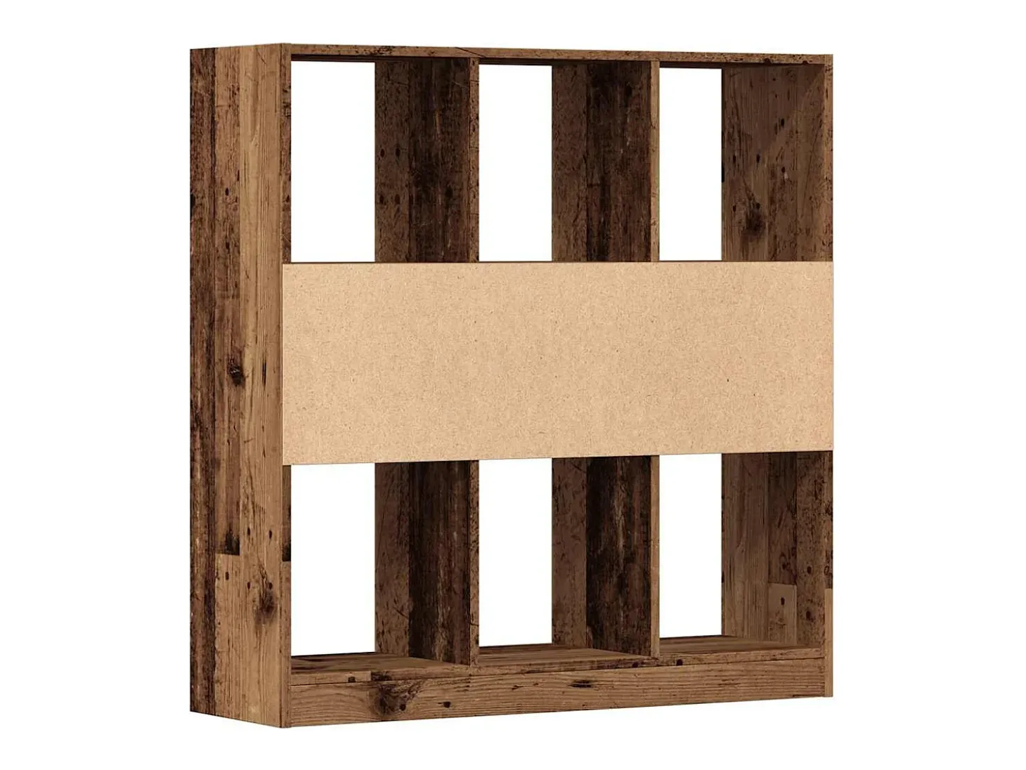 Estantería madera de ingeniería madera envejecida