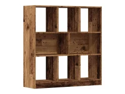 Estantería madera de ingeniería madera envejecida