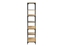 Estantería madera de ingeniería roble Sonoma 81x36x176 cm