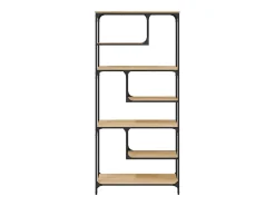 Estantería madera de ingeniería roble Sonoma 81x36x176 cm