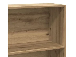 Estantería madera de ingeniería roble artisian 80x30x189 cm