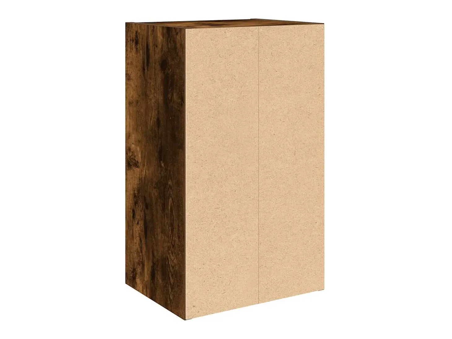 Estantería madera de ingeniería roble ahumado 31x24x52 cm