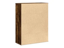 Estantería madera de ingeniería roble ahumado 60x24x76,5 cm