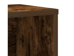 Estantería madera de ingeniería roble ahumado 60x24x76,5 cm