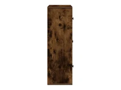 Estantería madera de ingeniería roble ahumado 60x24x76,5 cm