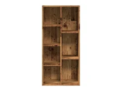 Estantería madera envejecida 50x25x104 cm