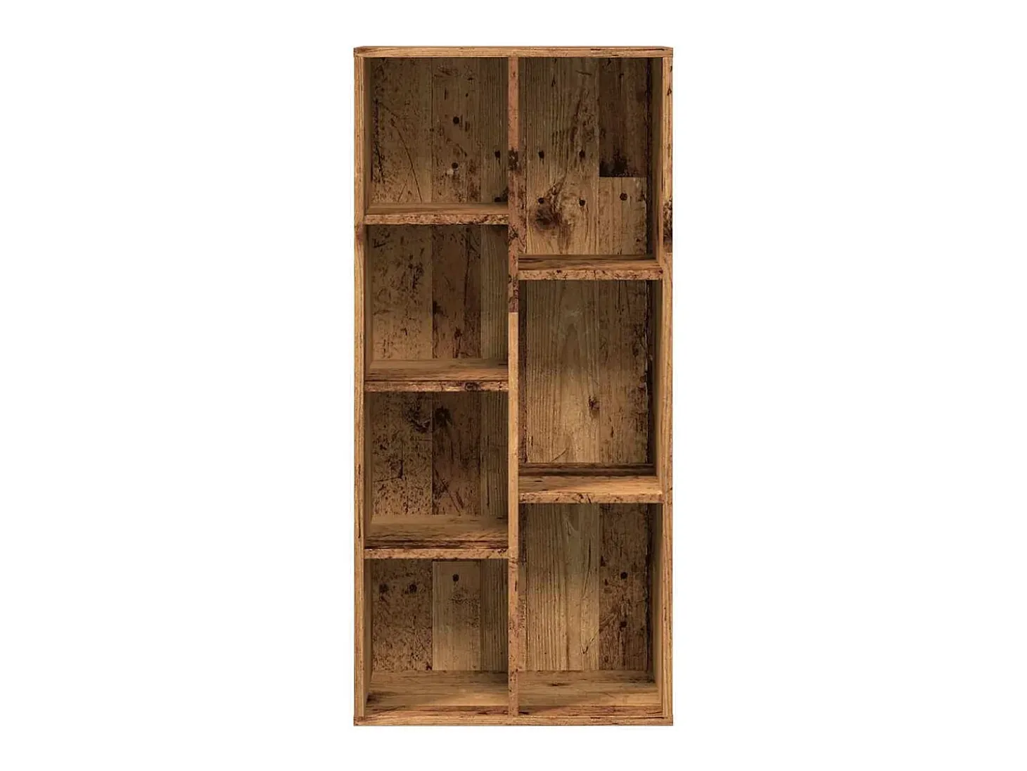 Estantería madera envejecida 50x25x104 cm