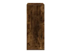 Estantería madera ingeniería color roble ahumado 66x31x80 cm